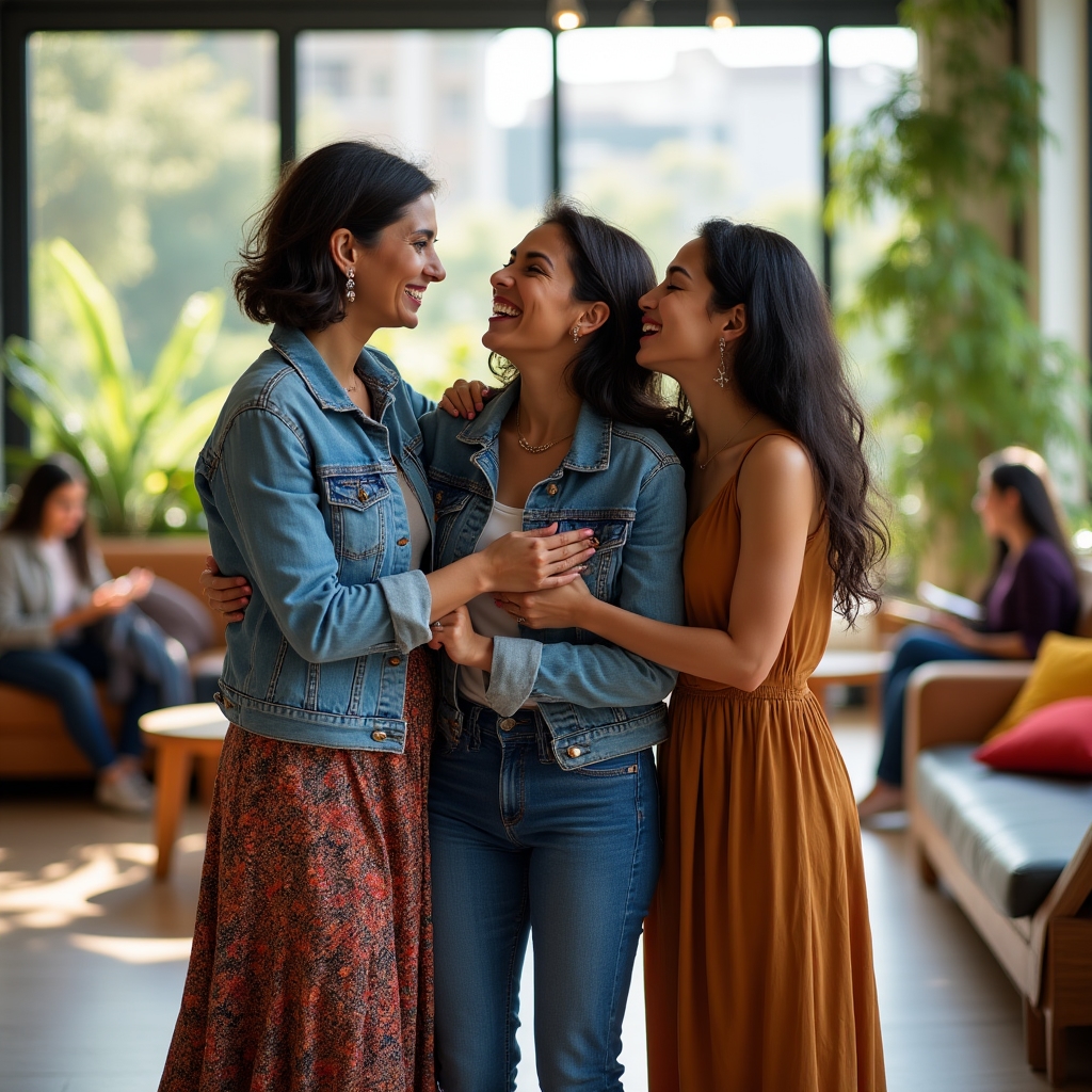 Miembros de Paylinestro compartiendo experiencias